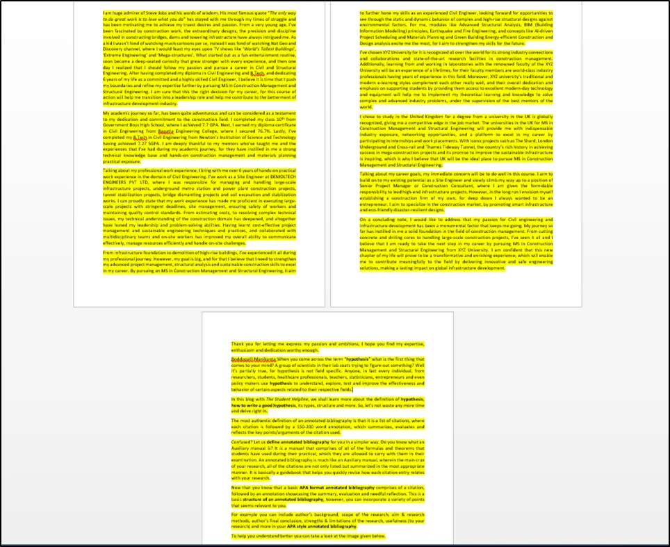 A Standard 1500 Word