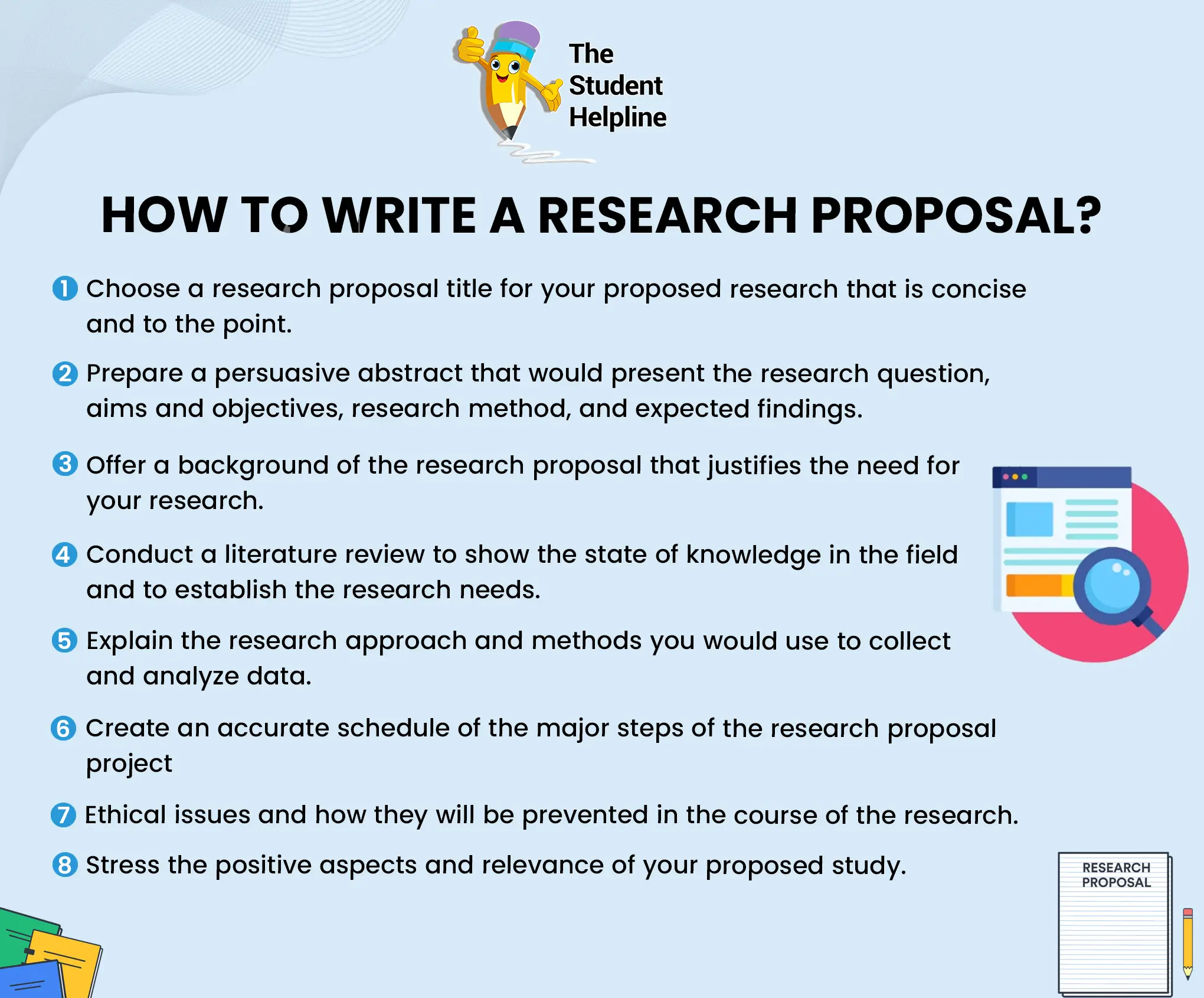 How To Write A Research Proposal Step-by-Step-Guide