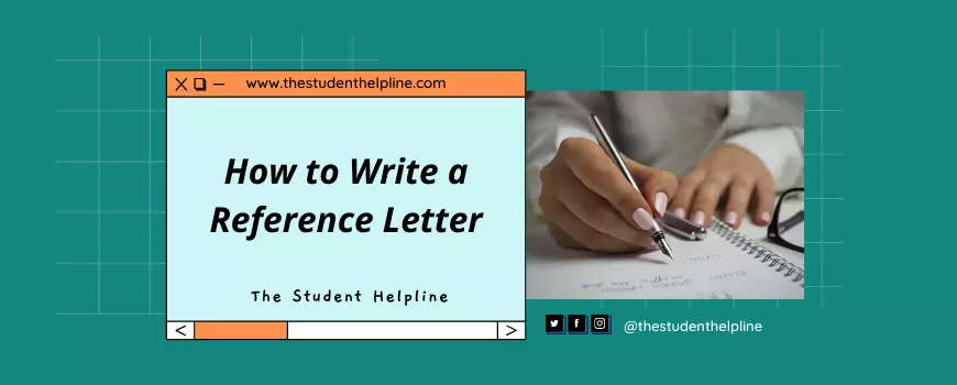 How To Write A Reference For Someone In English