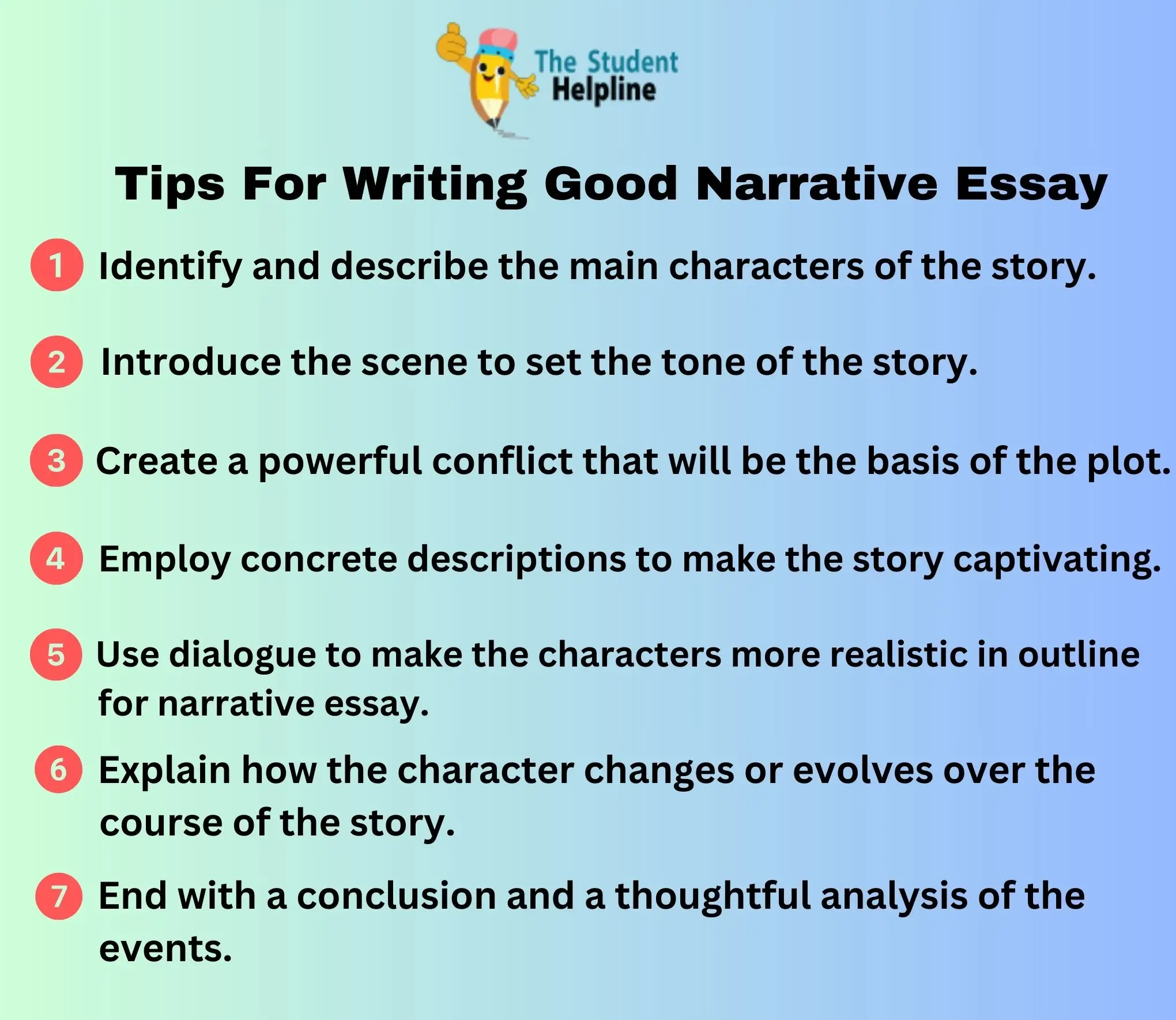 Tips For Writing Good Narrative Essay